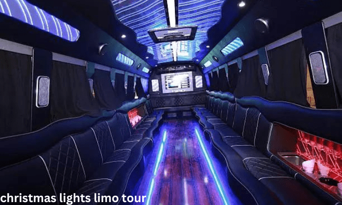 Christmas lights limo tour